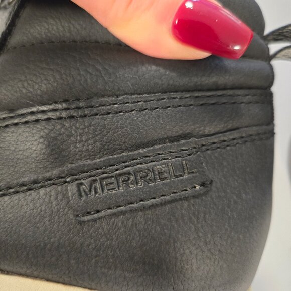 MERRELL Alpine Hiker Women's Hiking Black Boots SIZE 8 - Picture 7 of 9